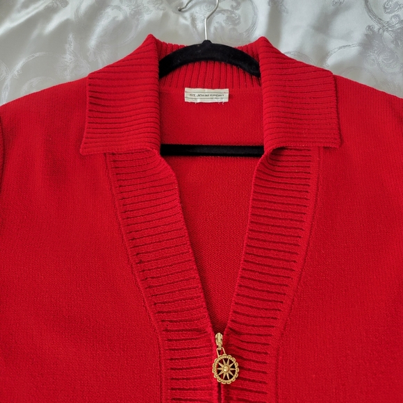 St John Sport XL women's Jacket With Zipper Front. - Picture 9 of 11